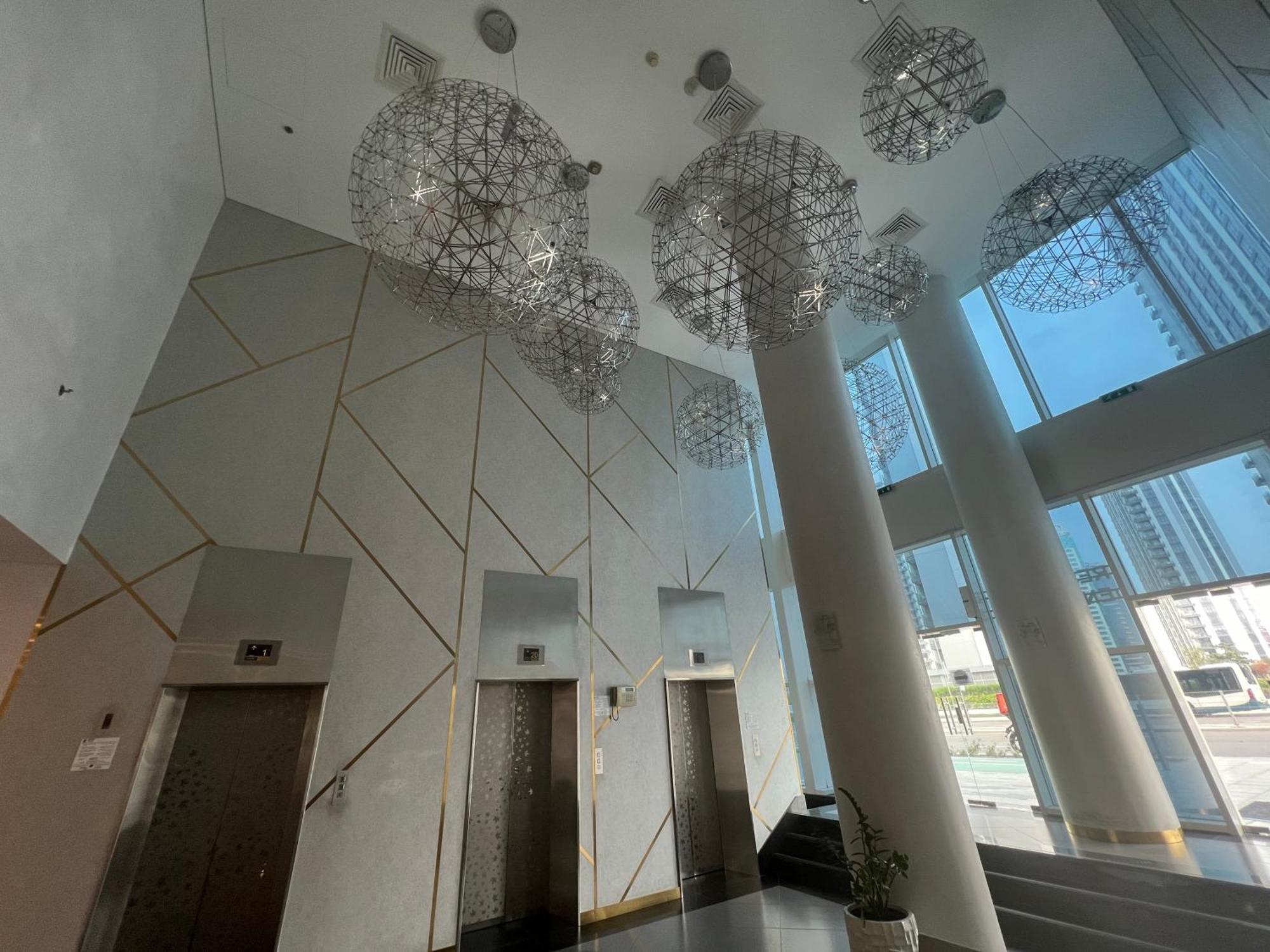 Large Size One Bedroom Apartment With Sea View Abu Dhabi Bagian luar foto